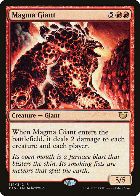 Magma Giant\nCommander: 2015 Edition\nSingle\nMagic The Gathering