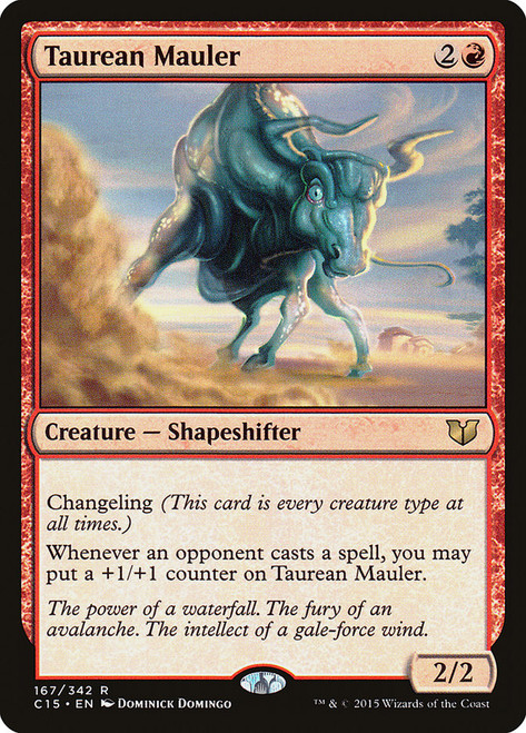 Taurean Mauler\nCommander: 2015 Edition\nSingle\nMagic The Gathering