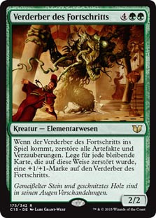 Bane of Progress
Commander: 2015 Edition - German
Single
Magic The Gathering