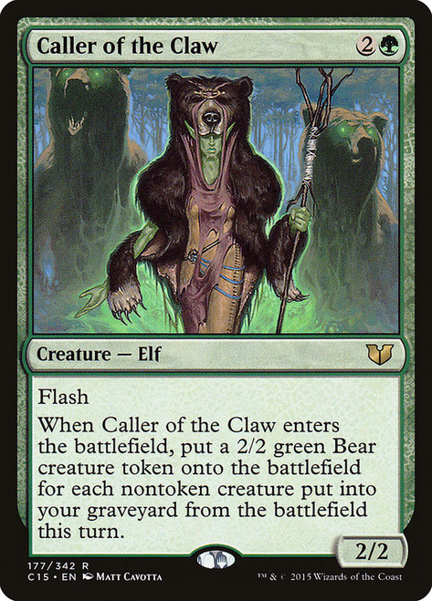 Caller of the Claw\nCommander: 2015 Edition\nSingle\nMagic The Gathering