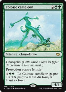 Chameleon Colossus
Commander: 2015 Edition - French
Single
Magic The Gathering