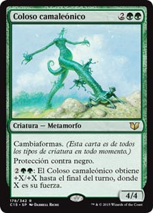 Chameleon Colossus
Commander: 2015 Edition - Spanish
Single
Magic The Gathering
