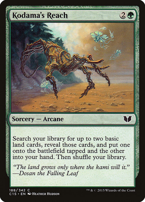 Kodama's Reach\nCommander: 2015 Edition\nSingle\nMagic The Gathering