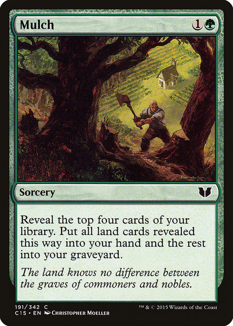 Mulch\nCommander: 2015 Edition\nSingle\nMagic The Gathering