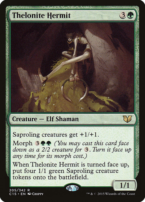 Thelonite Hermit\nCommander: 2015 Edition\nSingle\nMagic The Gathering