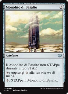 Basalt Monolith
Commander: 2015 Edition - Italian
Single
Magic The Gathering