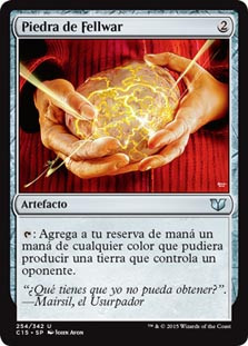Fellwar Stone
Commander: 2015 Edition - Spanish
Single
Magic The Gathering
