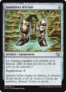 Lightning Greaves
Commander: 2015 Edition - French
Single
Magic The Gathering