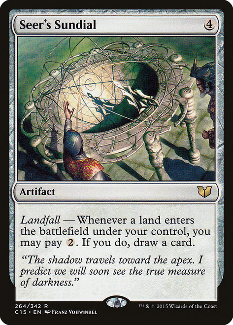 Seer's Sundial\nCommander: 2015 Edition\nSingle\nMagic The Gathering