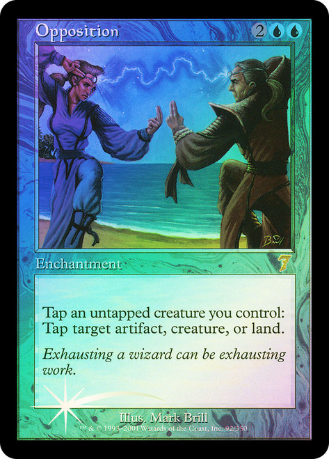 Opposition\n7th Edition\nSingle\nMagic The Gathering