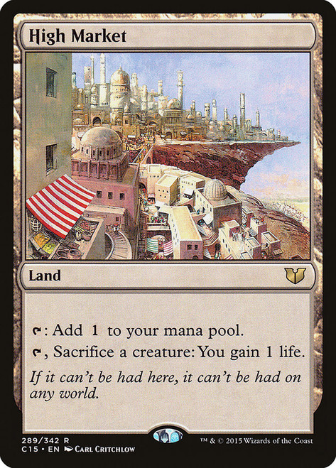 High Market\nCommander: 2015 Edition\nSingle\nMagic The Gathering