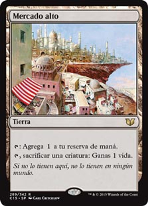 High Market
Commander: 2015 Edition - Spanish
Single
Magic The Gathering