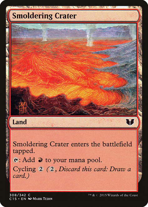Smoldering Crater\nCommander: 2015 Edition\nSingle\nMagic The Gathering