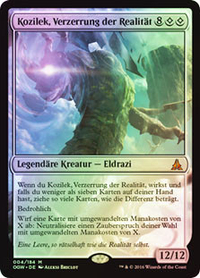Kozilek, the Great Distortion
Oath of the Gatewatch (Foil) - German
Single
Magic The Gathering