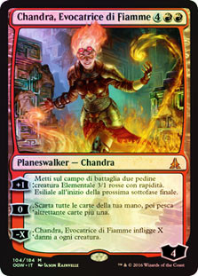 Chandra, Flamecaller
Oath of the Gatewatch (Foil) - Italian
Single
Magic The Gathering