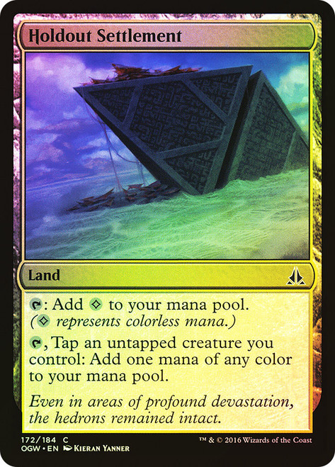 Holdout Settlement\nOath of the Gatewatch\nSingle\nMagic The Gathering