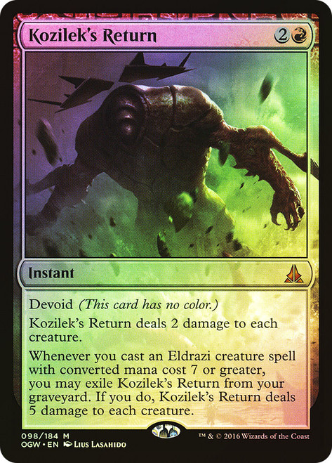 Kozilek's Return\nOath of the Gatewatch\nSingle\nMagic The Gathering