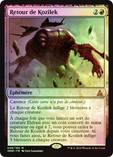 Kozilek's Return
Oath of the Gatewatch (Foil) - French
Single
Magic The Gathering