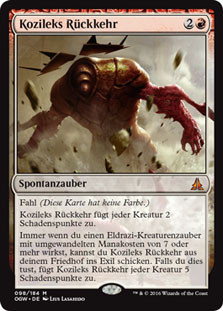 Kozilek's Return
Oath of the Gatewatch - German
Single
Magic The Gathering