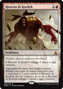 Kozilek's Return
Oath of the Gatewatch - Italian
Single
Magic The Gathering