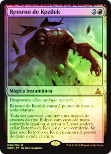 Kozilek's Return
Oath of the Gatewatch (Foil) - Portuguese
Single
Magic The Gathering