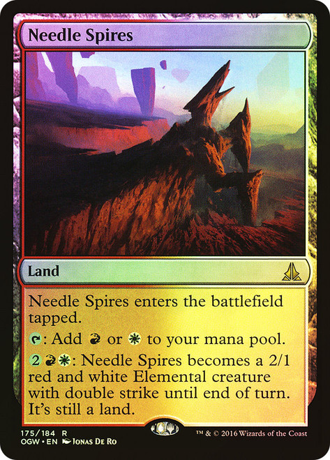 Needle Spires\nOath of the Gatewatch\nSingle\nMagic The Gathering