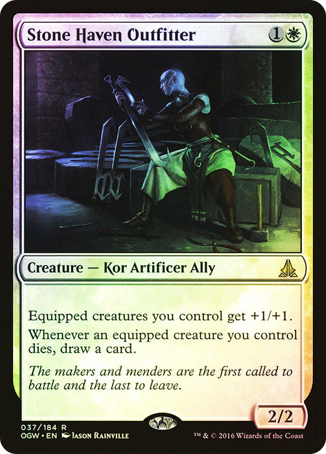 Stone Haven Outfitter\nOath of the Gatewatch\nSingle\nMagic The Gathering