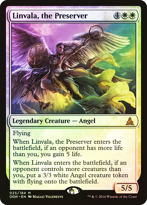 Linvala, the Preserver\nOath of the Gatewatch\nSingle\nMagic The Gathering