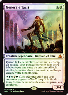 General Tazri
Oath of the Gatewatch (Foil) - French
Single
Magic The Gathering