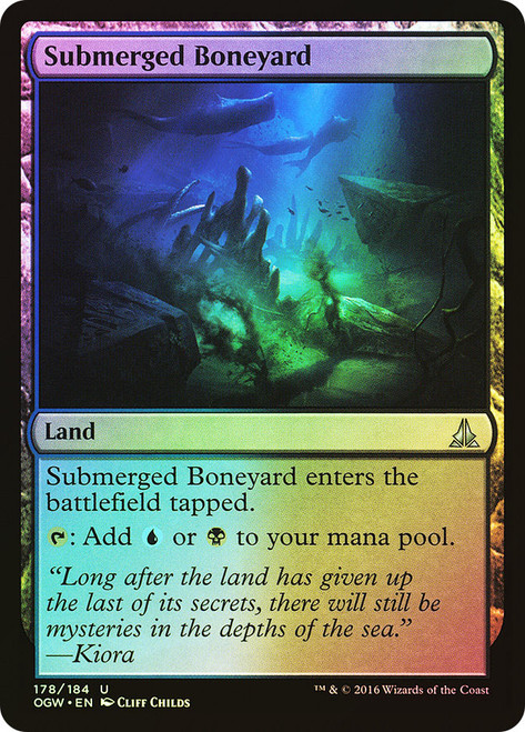 Submerged Boneyard\nOath of the Gatewatch\nSingle\nMagic The Gathering