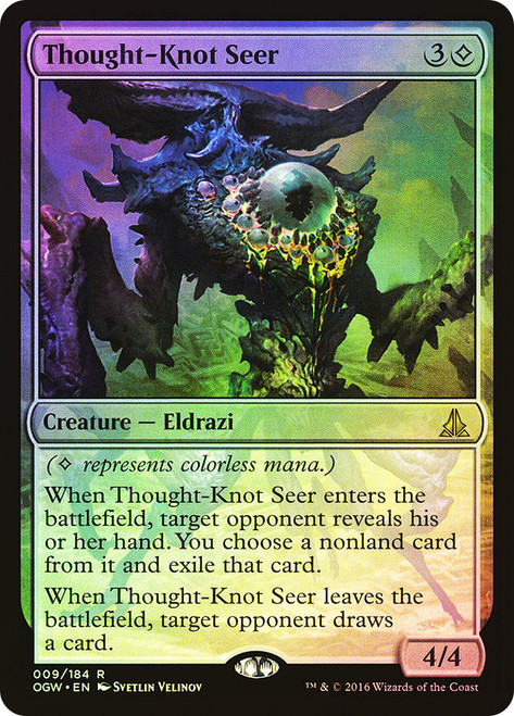 Thought-Knot Seer\nOath of the Gatewatch\nSingle\nMagic The Gathering