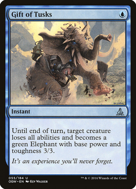 Gift of Tusks\nOath of the Gatewatch\nSingle\nMagic The Gathering