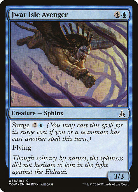 Jwar Isle Avenger\nOath of the Gatewatch\nSingle\nMagic The Gathering