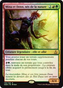 Mina and Denn, Wildborn
Oath of the Gatewatch (Foil) - French
Single
Magic The Gathering