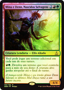 Mina and Denn, Wildborn
Oath of the Gatewatch (Foil) - Portuguese
Single
Magic The Gathering