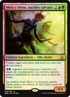 Mina and Denn, Wildborn
Oath of the Gatewatch (Foil) - Spanish
Single
Magic The Gathering