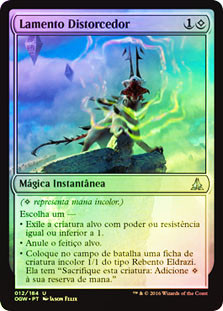 Warping Wail
Oath of the Gatewatch (Foil) - Portuguese
Single
Magic The Gathering