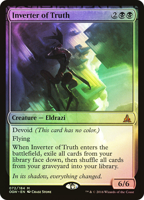 Inverter of Truth (Prerelease) (Oath of the Gatewatch) | Promo