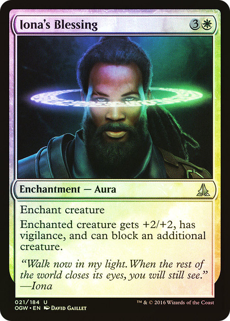 Iona's Blessing\nOath of the Gatewatch\nSingle\nMagic The Gathering