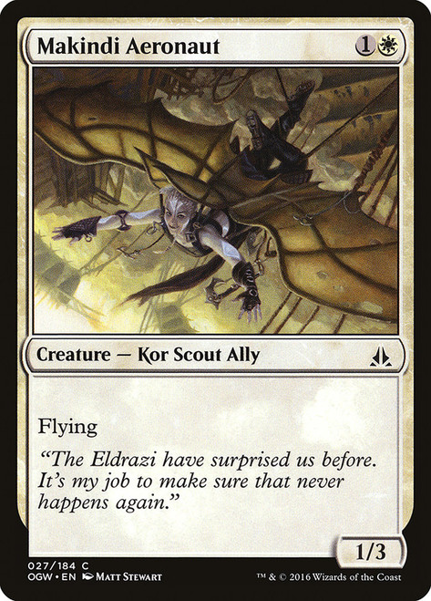 Makindi Aeronaut\nOath of the Gatewatch\nSingle\nMagic The Gathering