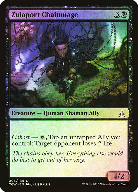 Zulaport Chainmage\nOath of the Gatewatch\nSingle\nMagic The Gathering