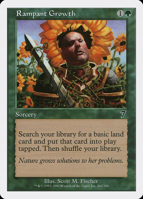 Rampant Growth\n7th Edition\nSingle\nMagic The Gathering