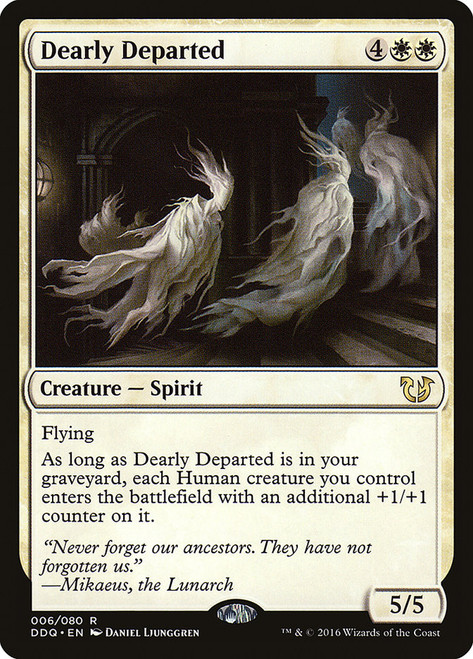 Dearly Departed\nDuel Decks: Blessed vs. Cursed\nSingle\nMagic The Gathering