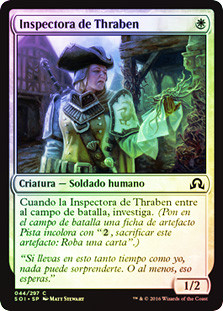 Thraben Inspector
Shadows over Innistrad (Foil) - Spanish
Single
Magic The Gathering