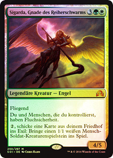 Sigarda, Heron's Grace
Shadows over Innistrad (Foil) - German
Single
Magic The Gathering