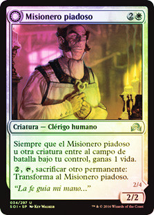 Pious Evangel // Wayward Disciple
Shadows over Innistrad - Spanish
Single
Magic The Gathering