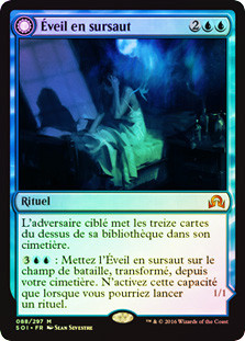 Startled Awake // Persistent Nightmare
Shadows over Innistrad - French
Single
Magic The Gathering