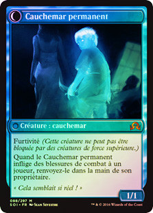 Magic: The Gathering - Startled Awake // Persistent Nightmare - Incubo Persistente // Risveglio Spaventato - Shadows Over Innistrad