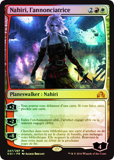 Nahiri, the Harbinger
Shadows over Innistrad (Foil) - French
Single
Magic The Gathering