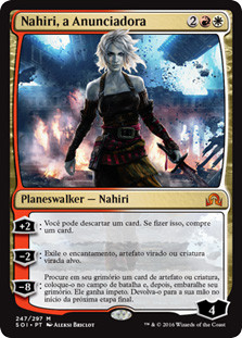 Nahiri, the Harbinger
Shadows over Innistrad - Portuguese
Single
Magic The Gathering
